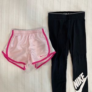 4T Nike Shorts and Leggings